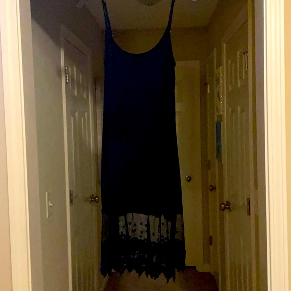 Fashionomics Other - Black Fashionomics Lace Trim Slip Extender